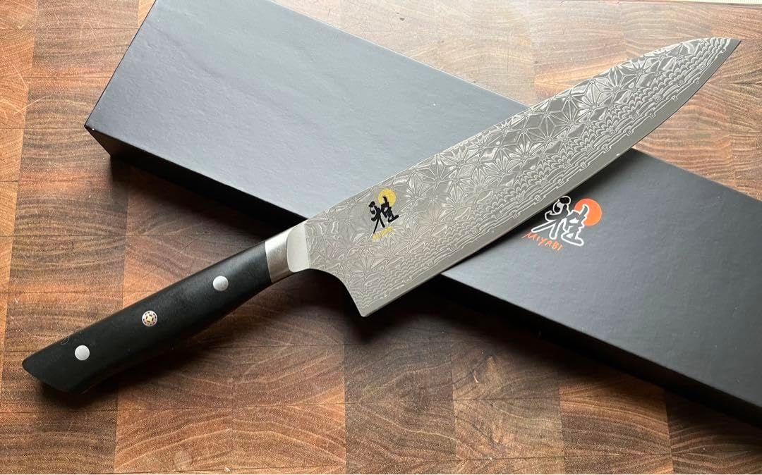 牛刀　包丁　調理器具 MIYABI ミヤビ 雅 800DP 牛刀 200mm 日本製 ダマスカス 包丁